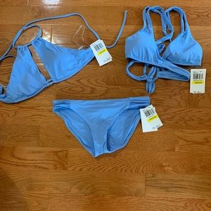 NWT 3 piece Becca Beach bikini. Size medium